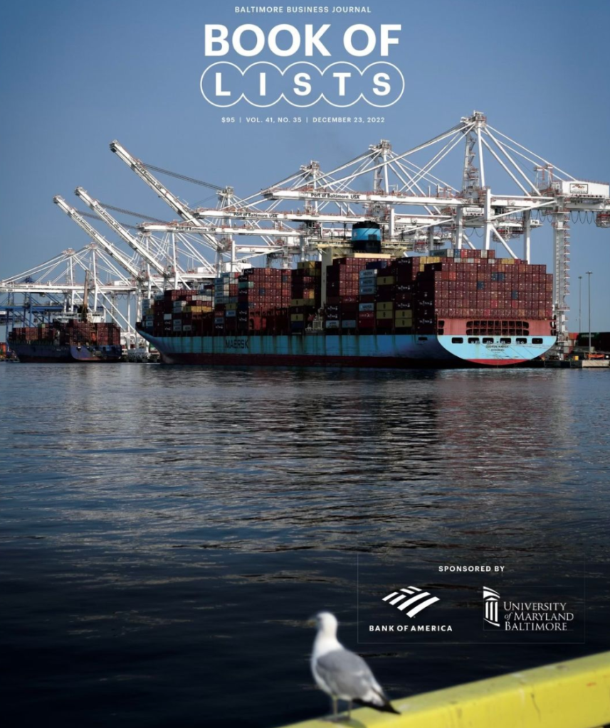 Baltimore Business Journal releases The Book of Lists 2023  - here's how to check it out